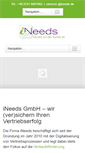 Mobile Screenshot of ineeds.de